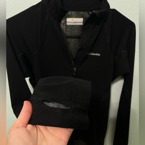 Columbia Womens Omni Heat Quarter Zip Pull Over Base layer Size XS - Picture 4 of 5